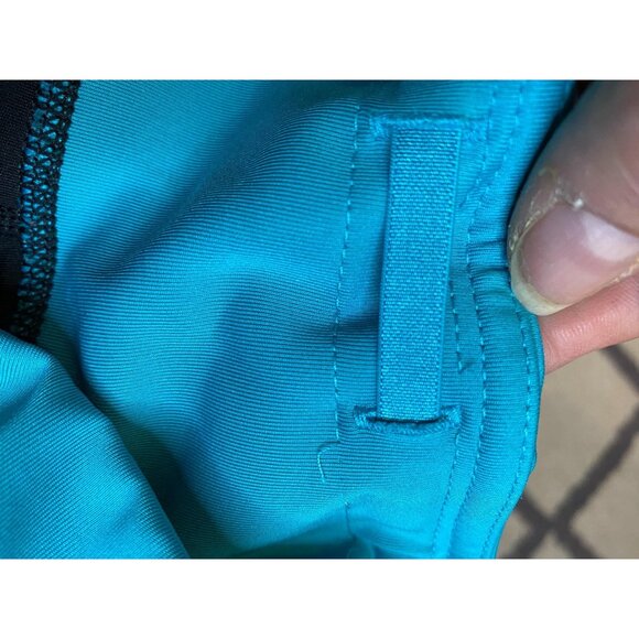 Adidas Women's Black/Blue Climalite Leggings XS - Picture 4 of 11